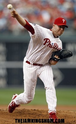Reds rookie almost perfect, Phillies win 1-0 in 11
