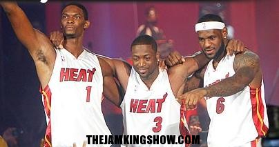 Welcome to Miami, LeBron, as Heat begin the party