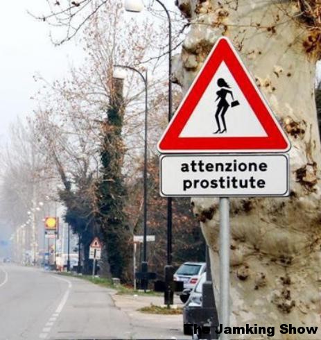 ‘Attenzione Prostitute’ Signs Fashion-Savvy, But Distracting Motorists (PHOTO)