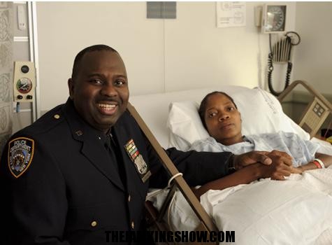 Quick thinking NYPD Officer James Atkins saved his sergeant’s life by defying her orders