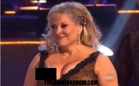 Nancy Grace denies suffering wardrobe malfunction on ‘Dancing with the Stars’